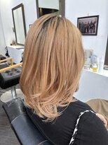 リジョイスヘア(REJOICE hair)&nbsp;【REJOICE hair】おもカルミディアムスタイル☆GAMO