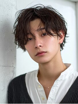 Men's hair salon CLEL【クレル】メンズカット/メンズパーマ/眉毛【3/6開店(予定)】 メンズパーマ【五井】ツイスト/スパイラル/波巻き/ニュアンス