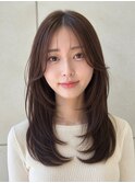 【NOA】髪質改善くびれレイヤー艶ミディ