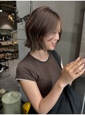 " グレージュカラー　"