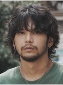 大阪梅田メンズパーマルーズパーマシャドウパーママッシュウルフ