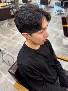 アムレヘアー(amule hair) 【amule hair】フェザーパーマ/シャドーパーマ/毛流れ