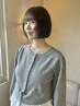 前髪カット+カラー ¥10,450→¥8,800 〔中目黒/代官山〕