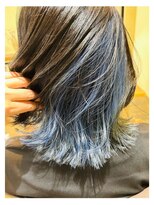 プラスティック プラスヘアーサロン(PLUSTIC +hair salon)&nbsp;Underlights blue