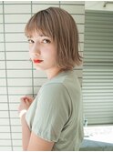 切りっぱなし ダブルカラー 大人かわいい☆