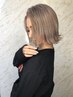 カット+ケアブリーチダブルカラー+美髪トリートメント￥20,000→￥16,000