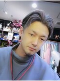 ツーブロック＆センターパート