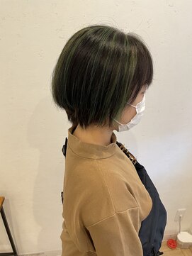 ラウラコア(RauRa+KOA) green highlight