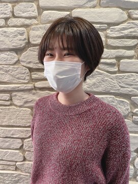 ノイ(neu) クビれて素敵ショートスタイル【静岡/髪質改善/デザインカラー】