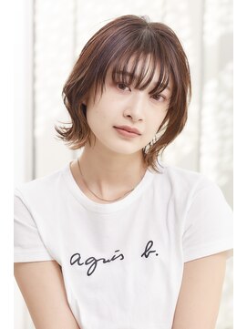 ミチオ ノザワ ヘアサロン ギンザ(Michio Nozawa HAIR SALON Ginza) マッシュウルフ/ボブウルフ/インナーカラー/ベージュ