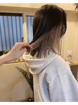 ニードバイスケール(NEED by SCALE)&nbsp;インナーカラー　ホワイトベージュ