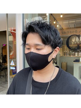 メール(Mer...) ☆ブルーブラック×アップバングショート☆横山飛翔