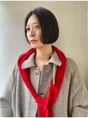 ミニボブ　顔まわりレイヤー　レイヤーボブ