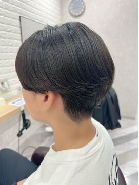 ジェイド(Jade) ニュアンス縮毛矯正韓国センターパート毛流れパーマ