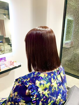 アリーズ シブヤ(ALLYS shibuya) ピンクブラウンカラー