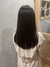 『広がりを抑えたい方』にオススメ♪カット＋カラー＋髪質改善ストレート