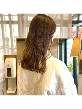 ルアナ ヘアメイク(Luana hair make) コテ巻き風デジタルパーマ