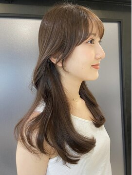 フォンズ(FONS) 大人可愛い憧れ韓国くびれヘア/顔まわりカットレイヤーカット