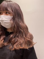 ナチュラルブラウンカラー髪質改善トリートメント