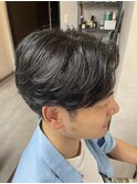 毛流れセンターパート