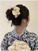 大阪梅田　梅田浴衣レンタル　ヘアセット　花火大会