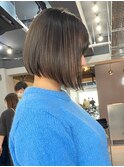 ボブ×艶髪カラー