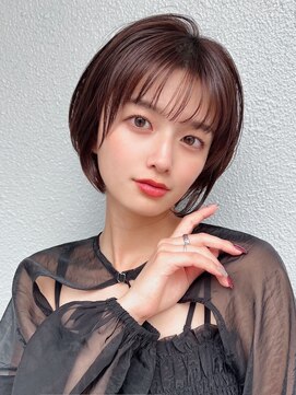 アフロートpd+ KOBE(AFLOATpd+) 顔周りレイヤー／暗めカラー／薄め前髪／30代40代50代