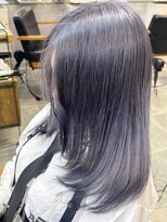 キャラ シャローネ 池袋(Chara Chalone)&nbsp;シャギーレイヤー/グレーカラー/裾カラー/ダブルカラー【たいし