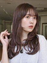 ビュートリアム265(BEAUTRIUM 265) ◆モテ髪小顔ロングレイヤーカット/ニュアンスカール/艶ブラウン