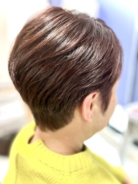 アンジェ 池田店(Ange) 襟足スッキリ☆明るいMIXカラー