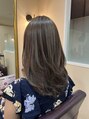 ノイ 笹塚店(noi)&nbsp;ワンカールレイヤーカット×透明感ハイライトカラー