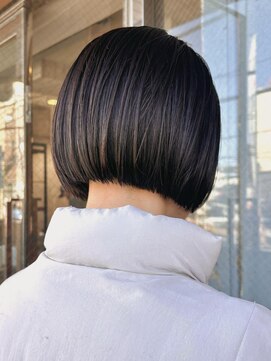 ボコカ(bococa) 【macana指名】酸性ストレートパーマ 切りっぱなしボブ