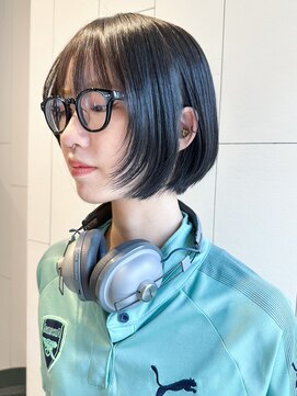 アイティーバイアルバム 下北沢店(IT by ALBUM) ミディアムボブおくれ毛美髪顔周りレイヤー_ba547011