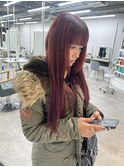 オレンジレッド