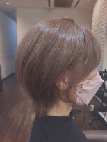 レコジョ(Recojo)&nbsp;(オシャレな白髪染めハイトーンピンクベージュ)Hide