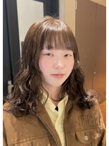 シアン 大須店(CYAN.)&nbsp;初めてのカラーとミディアムパーマ