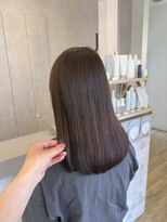 ジュエ ヘアー デザイン(Jue hair design)&nbsp;ショコラブラウンカラー/ワンカラー/ブラウン/10代後半/知立