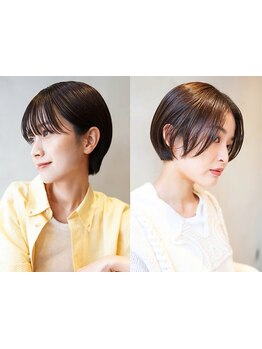 まとまりの良いショートボブや流行りのレイヤーカットなど、どんなヘアスタイルもいつでも綺麗をキープ！
