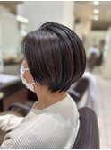 大人ショートボブ