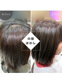【家郷担当限定】カット＋白髪ぼかしカラー＋シャンプー
