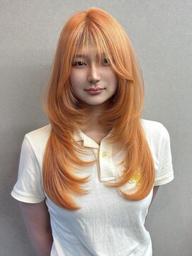 リングバイモアムー(Ring by Moremuu) リングレイヤーレイヤーカットブリーチカラー