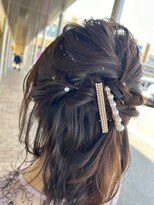ルクール ヘアー プレジー(Le Coeur HAIR Plaisir)&nbsp;お呼ばれハーフアップ