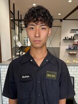 ラパンセブランメンズ 蟹江(LA PENSEE BRUN MEN'S)&nbsp;[LAPENSEE_inagaki]スペインカール