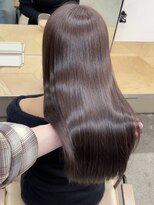 ミリ(mm)&nbsp;二度見される艶髪！？最上級トリートメントにラベンダーカラー