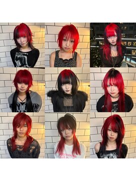 ベレーザ 渋谷(BELEZA) 赤カラー [暖色/暖色カラー/REDカラー]