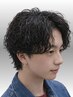 波巻パーマ＋カット＋トリートメント　￥15550