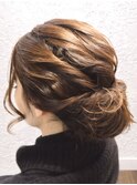 ルーズお団子アップスタイル【ヘアセット】【西武新宿駅】