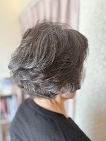 クロス(CROSS) ミセスパーマ/ひし形/60代70代/ミセスヘア