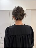 ブリーチなしカラー/ヘアアレンジ/ヘアセット/福岡/10代20代30代