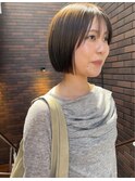 福岡ボブ/ bob/20代/半個室サロン/ミニボブ/コンパクトボブ